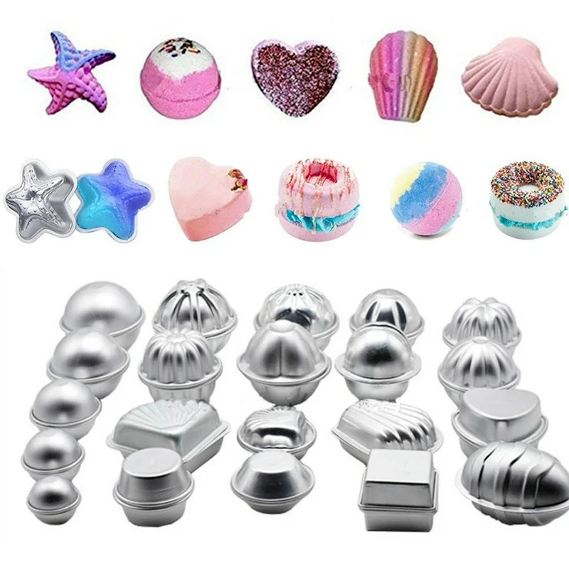 Bath Bomb Mold - 1 пара форм для бомбочек для