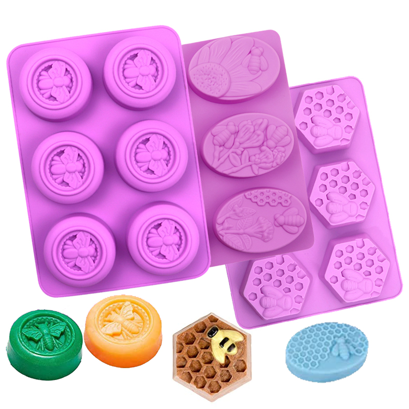 Bath Bomb Mold - Форма для мыла в виде сот