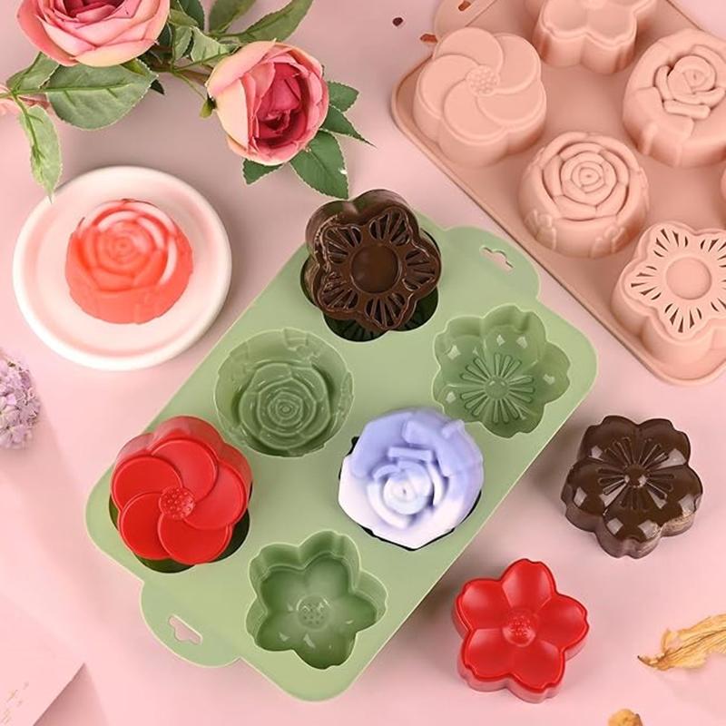 Силиконовая форма для цветов S – обзор и цена Bath Bomb Mold