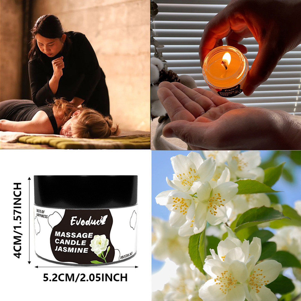 Массажная свеча-масло с жасмин – обзор и цена Massage Candle Melting