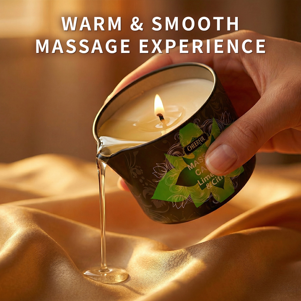 Ароматическая свеча для массаж – обзор и цена Massage Candle Melting